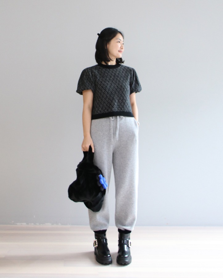[premium] knit jogger pants(2color)