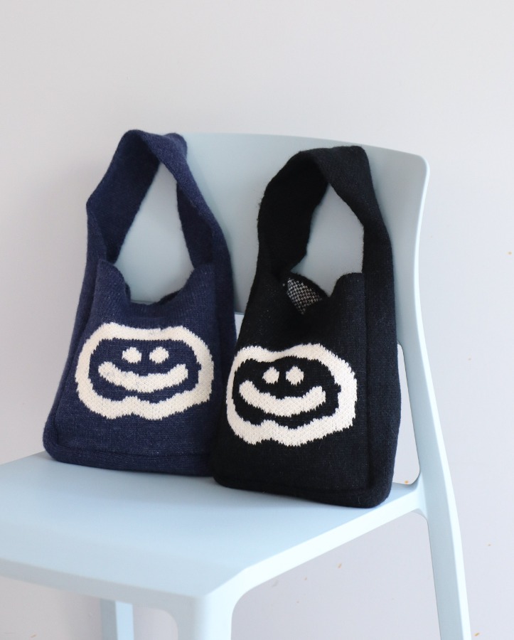 [수입] smile tote bag(2color)
