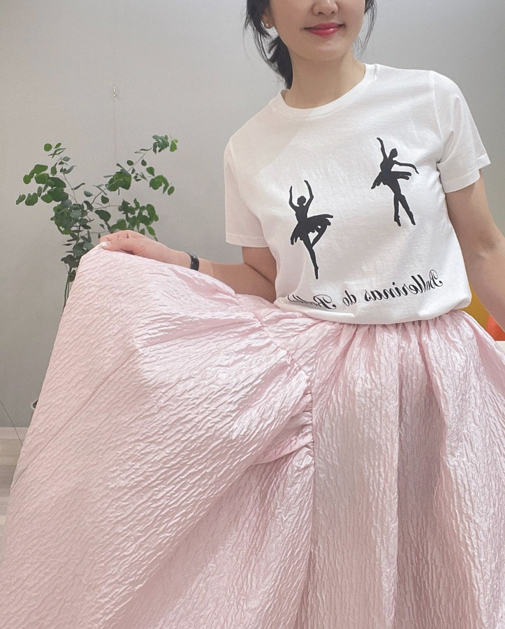 [premium] ballerina T- shirt(2color)